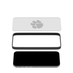 Custom Glass Clemson Tigers - Clear Clearance