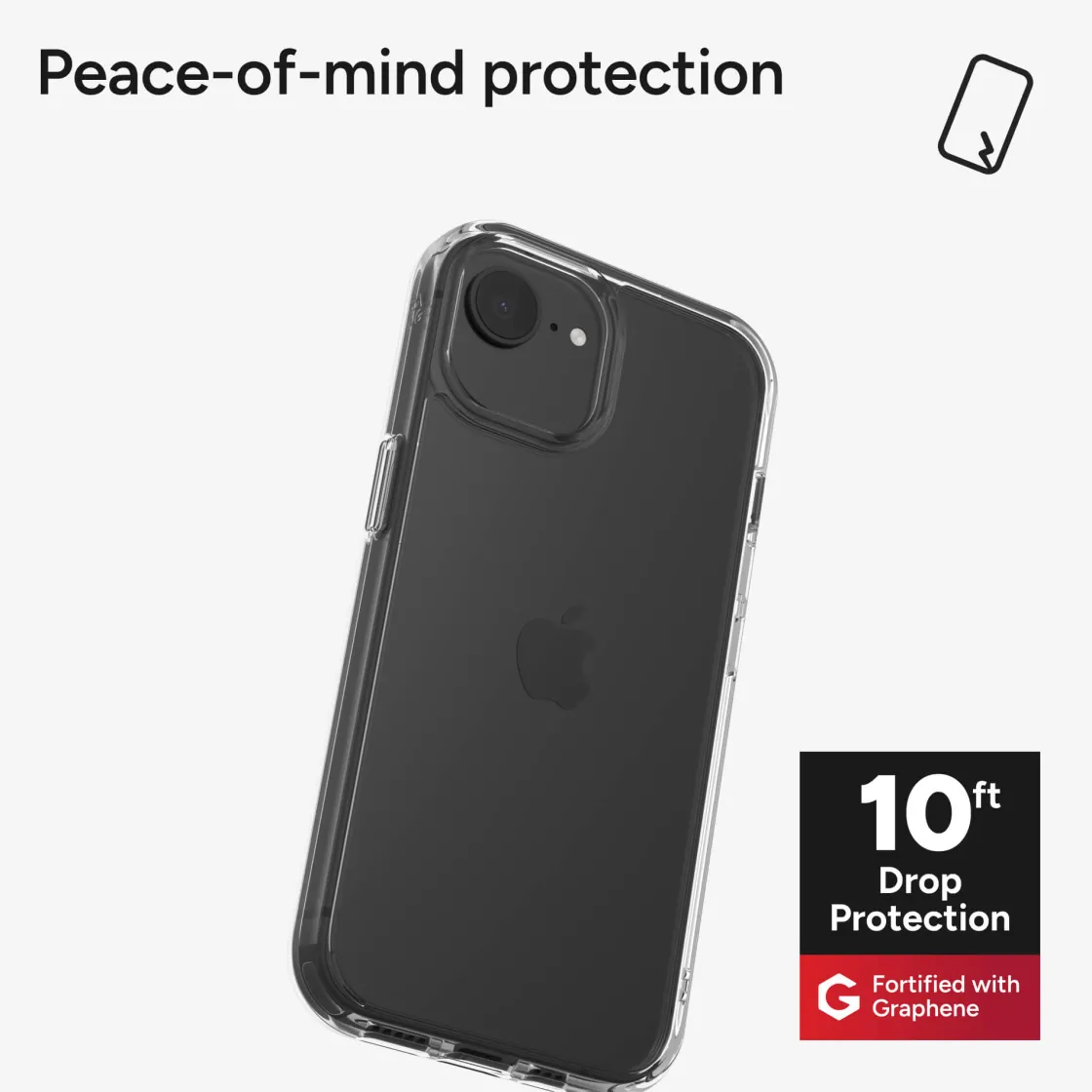 ZAGG Crystal Palace Lite Cell Phone Case Clear Hot