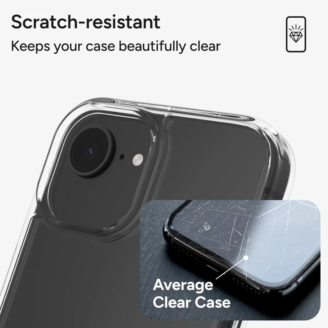 ZAGG Crystal Palace Lite Cell Phone Case Clear Hot