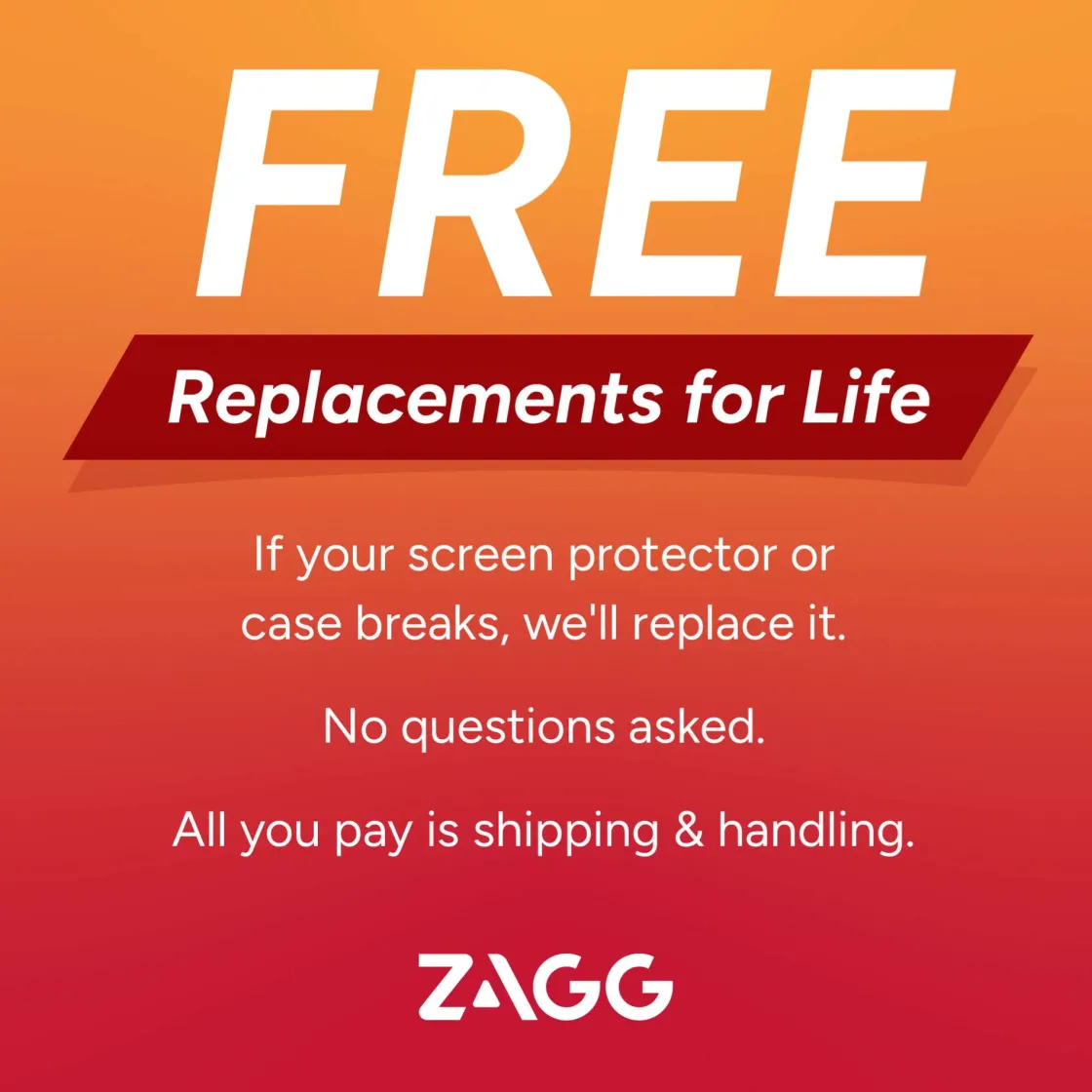 ZAGG Crystal Palace Lite Cell Phone Case Clear Hot