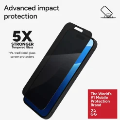 InvisibleShield Glass Elite 4-Way Privacy Screen Protector Hot