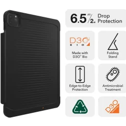 Gear4 Havana Lightweight Folio Tablet Case with Stand Black Online