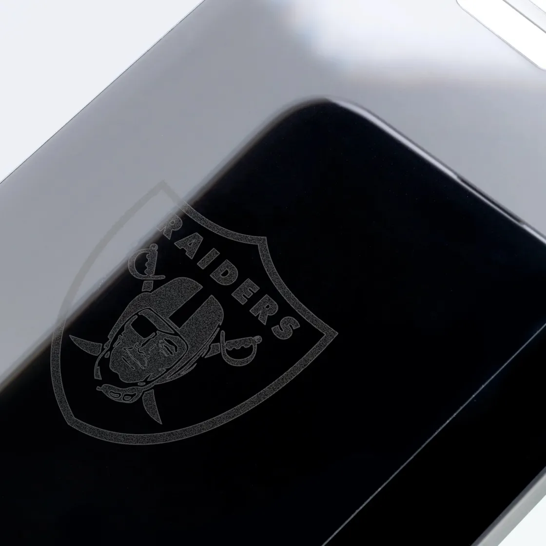 Custom Glass Las Vegas Raiders - Custom Clear Glass Best