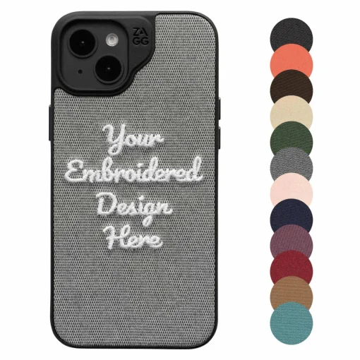 ZAGG Custom London Snap for MagSafe Custom Embroidered Cell Phone Case