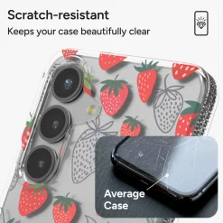 ZAGG Milan Strawberry Cell Phone Case Strawberries