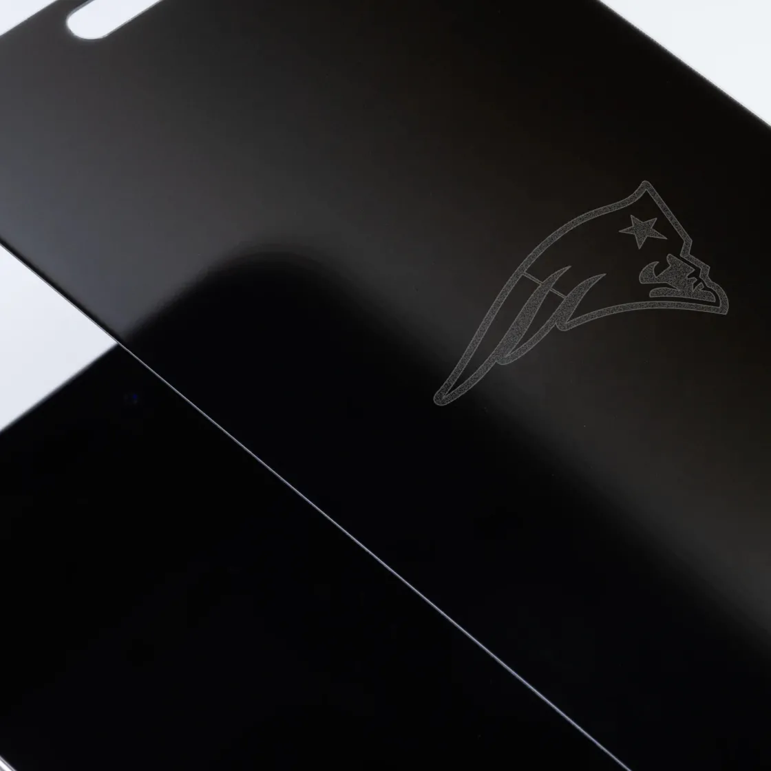 Custom Glass New England Patriots - Custom Privacy Glass Clearance