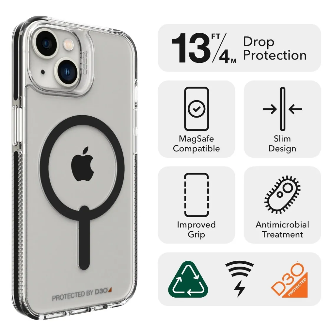 Gear4 Santa Cruz Snap for MagSafe Cell Phone Case Best